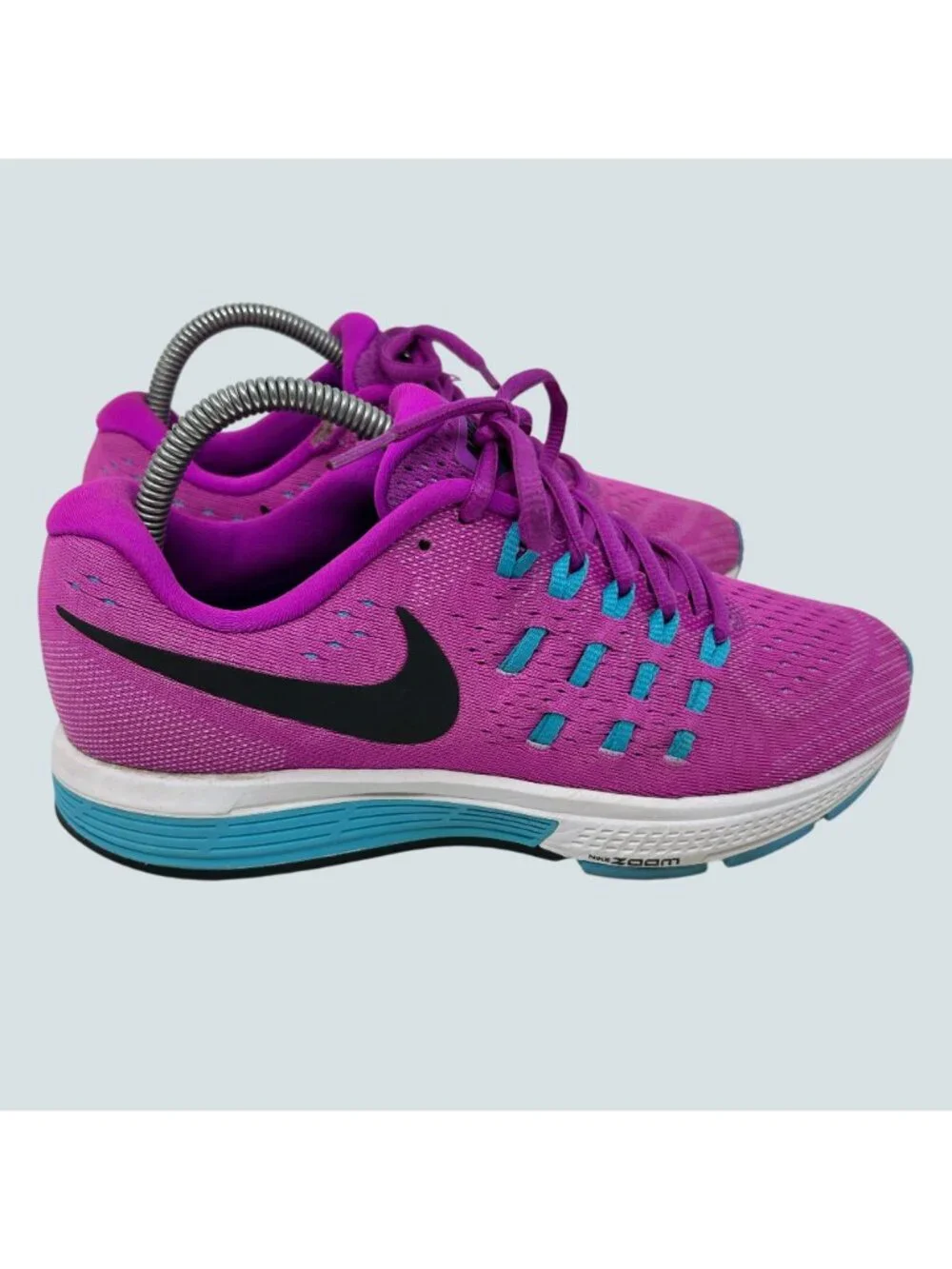 Nike Air Zoom Vomero 11 Women's Size 8 Hyper Violet Blue Running Shoes 818100-50